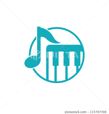 Piano logo icon Piano logo icon 115787398