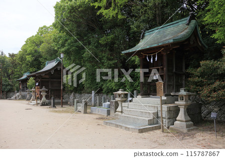 防府天滿宮,本殿後面的節社 防府天滿宮,本殿後面的節社 115787867