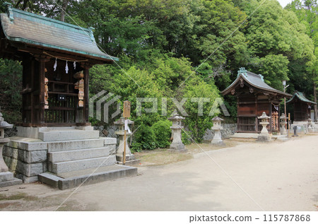 防府天滿宮,本殿後面的節社 防府天滿宮,本殿後面的節社 115787868