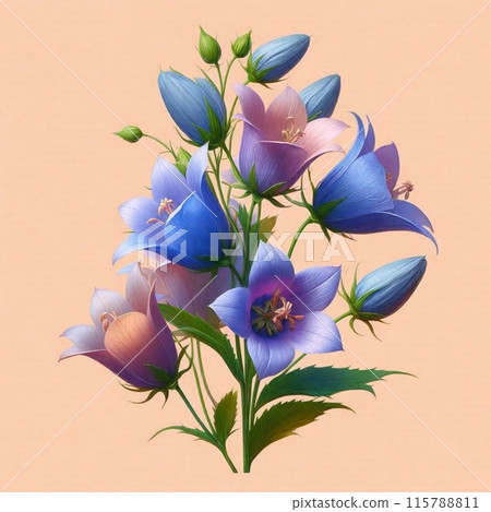 Turkish bellflower Turkish bellflower 115788811