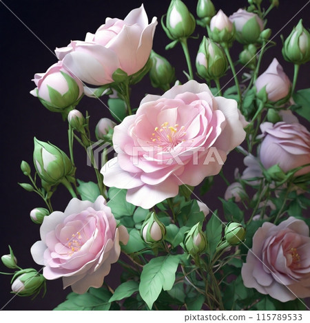 Pale pink Turkish bellflower Pale pink Turkish bellflower 115789533