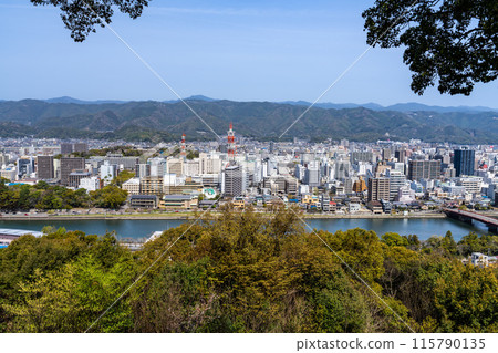 Kochi city as seen from Fudeyama 1 Kochi City, Kochi Prefecture 115790135