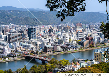 從筆山看高知市 2 高知縣高知市 115790136