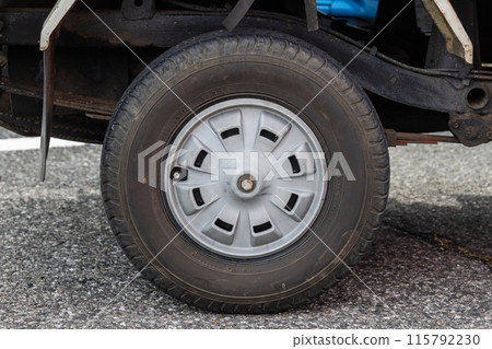 Old wheel of the car 115792230