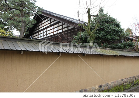 Scenery of the former samurai residences in Kanazawa 115792302