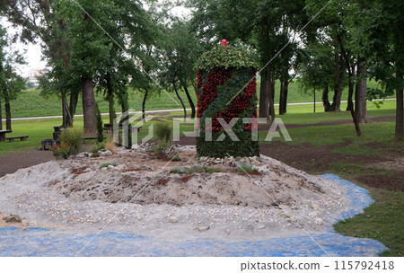 Flowers exposed on Floraart, 50 international garden exhibition in Zagreb, Croatia Flowers exposed on Floraart, 50 international garden exhibition in Zagreb, Croatia 115792418