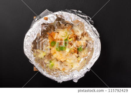 Grilled Pork Kimchi and Cheese Grilled Pork Kimchi and Cheese 115792429