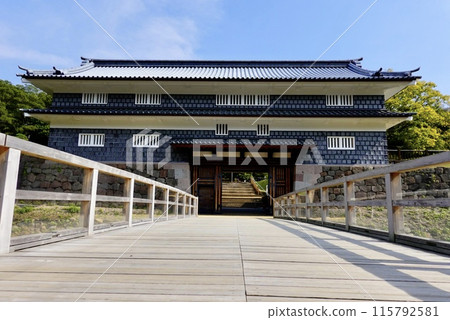 Kanazawa Castle, with its stately atmosphere of the Kaga Domain's million koku domain: Nezumi-tamon Gate① 115792581