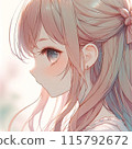 A staring girl 115792672
