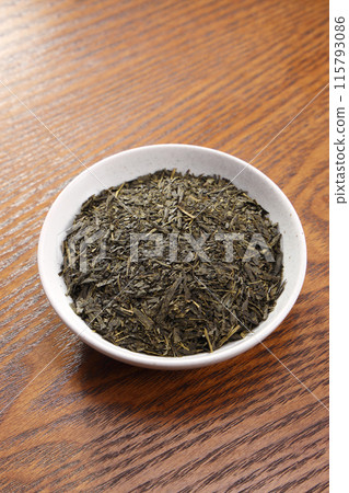 綠茶茶葉 115793086