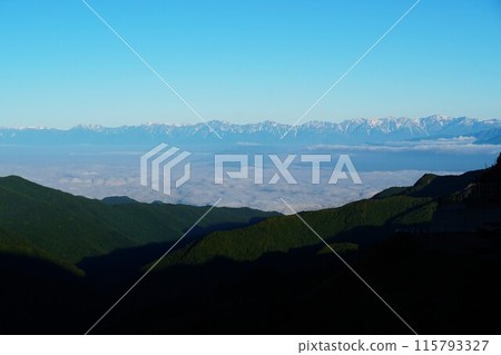 初夏的志賀高原：從澀峠眺望北阿爾卑斯，天空與雲海盡收眼底 115793327