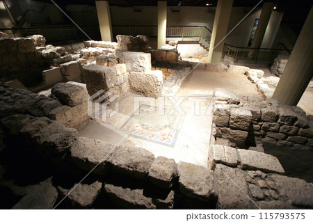 Archaeological Museum Wohl, excavations, 1st century, Jewish historic centre, Hurva Square, Jerusalem, Israel Archaeological Museum Wohl, excavations, 1st century, Jewish historic centre, Hurva Square, Jerusalem, Israel 115793575