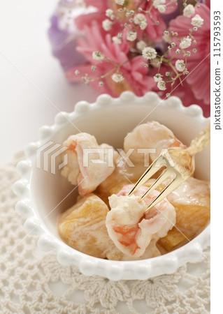 泰國蝦與芒果沙拉 泰國蝦與芒果沙拉 115793593