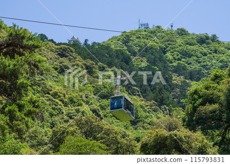 金華山纜車和岐阜城 金華山纜車和岐阜城 115793831