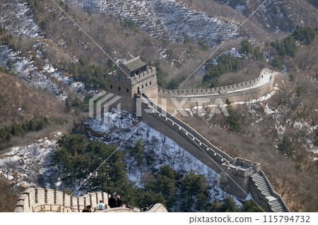 Great Wall of China in Badaling Great Wall of China in Badaling 115794732