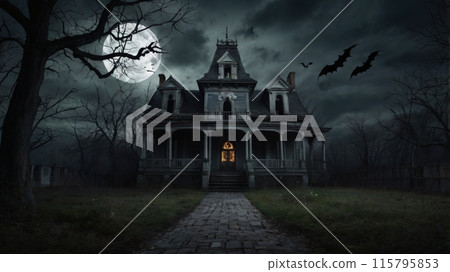 恐怖滿月、蝙蝠和豪宅 115795853