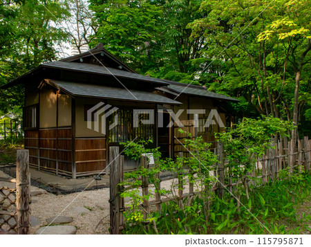 原八相庵，斜正面，札幌市中央區，傍晚。 115795871