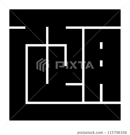 這是一個家族徽章。它是角寺的一種。它是一個恆定的形狀。 這是一個家族徽章。它是角寺的一種。它是一個恆定的形狀。 115796388