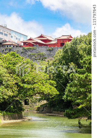 Shuri Castle Ryutan Pond Shuri Castle Ryutan Pond 115797643