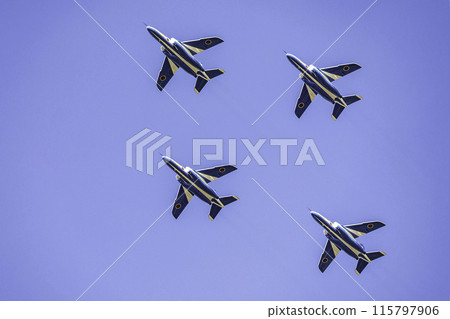 Blue Impulse Air Self-Defense Force Fighter Plane 115797906