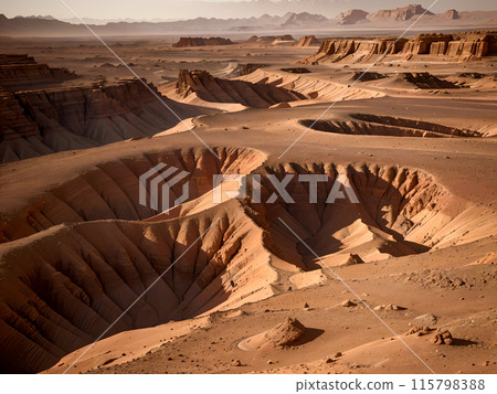 landscape with the desert 115798388