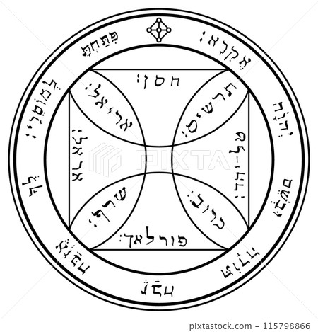 Solomon's Planetary Talisman Sun 7 115798866