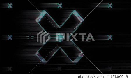 Pixelated texture. Digital errors on the screen.-插圖素材 [115800049] - PIXTA圖庫