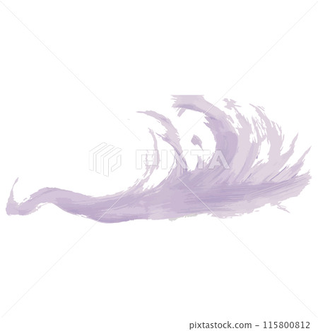 Vector watercolor texture material of a dynamic wave of brushstrokes with a sense of speed Vector watercolor texture material of a dynamic wave of brushstrokes with a sense of speed 115800812