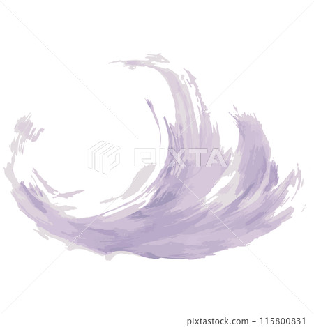 Vector watercolor texture material of a dynamic wave of brushstrokes with a sense of speed 115800831