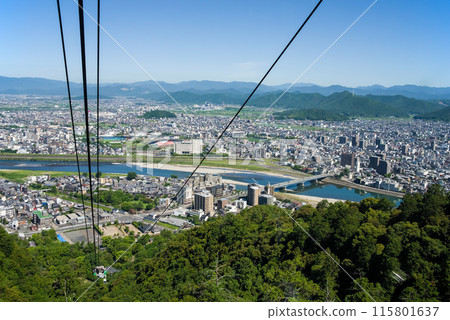 [金華山索道] 纜車上的景色 115801637