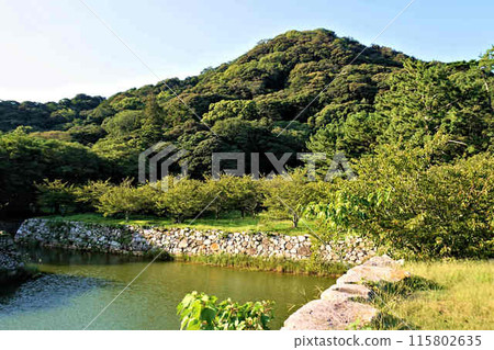 萩城遺址的內護城河 萩城遺址的內護城河 115802635