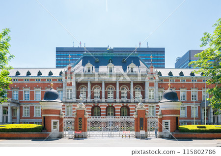 《東京》藍天風景原法務部本館(中央聯合政府大樓6號紅磚大樓) 《東京》藍天風景原法務部本館(中央聯合政府大樓6號紅磚大樓) 115802786