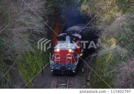 山口線二穗站DD51試運轉到達 115802797