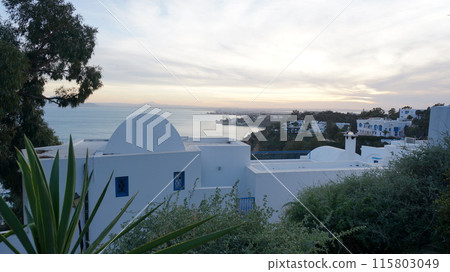 Sidi Bou Said, sunset view [Tunisia] 115803049