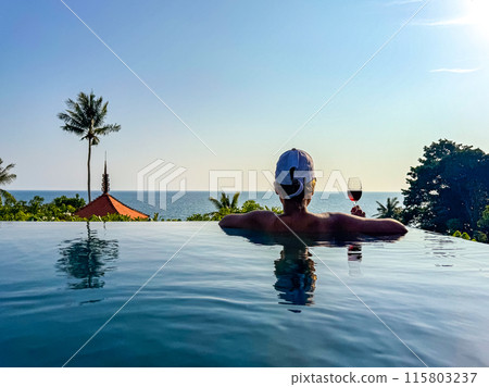Pool villa in resort in trisara beach in Bang Tao, Phuket, Thailand 115803237