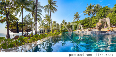 Pool villa in resort in trisara beach in Bang Tao, Phuket, Thailand 115803285
