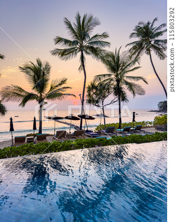 Pool villa in resort in trisara beach in Bang Tao, Phuket, Thailand 115803292