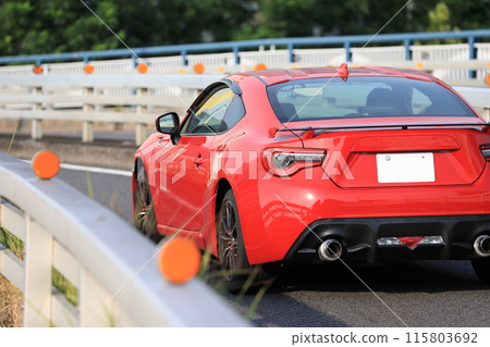 紅色國產跑車 115803692