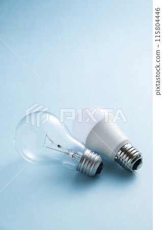 Incandescent light bulb and LED light bulb 115804446