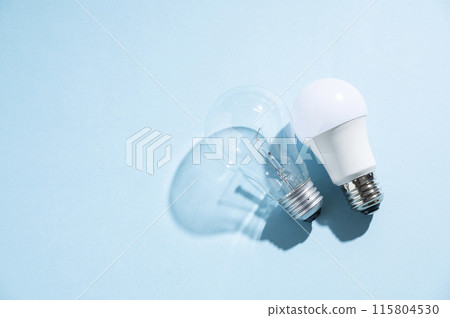 Incandescent light bulb and LED light bulb 115804530