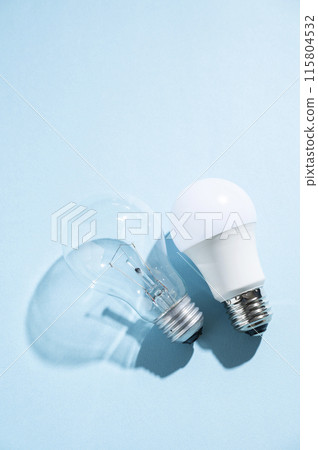 白熾燈泡和LED燈泡 115804532