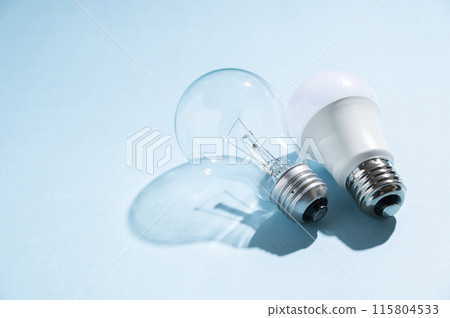 Incandescent light bulb and LED light bulb 115804533