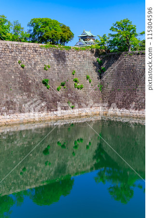 大阪城，位於大阪府大阪市大阪城公園內 115804596