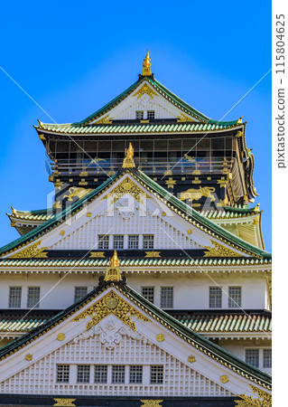 大阪城，位於大阪府大阪市大阪城公園內 115804625