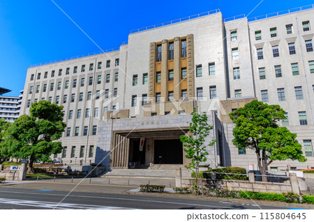 大阪府大阪市的大阪府廳本廳舍 115804645