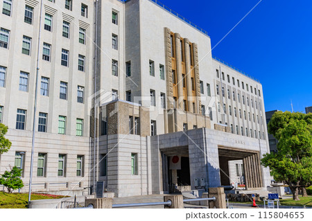 Osaka Prefectural Government Main Building in Osaka City, Osaka Prefecture Osaka Prefectural Government Main Building in Osaka City, Osaka Prefecture 115804655