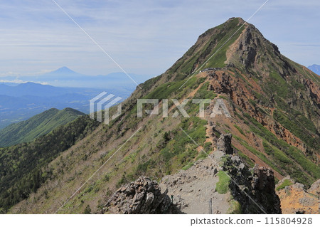Mountain climbing Yatsugatake Mountain climbing Yatsugatake 115804928