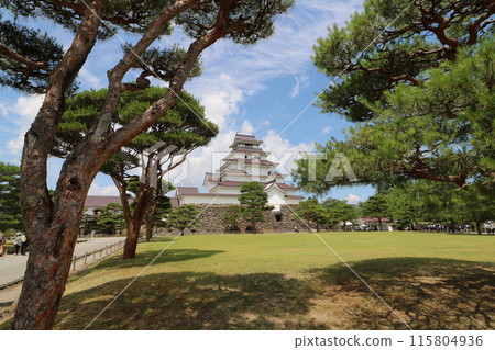 福島縣會津若松市的敦賀城堡 115804936