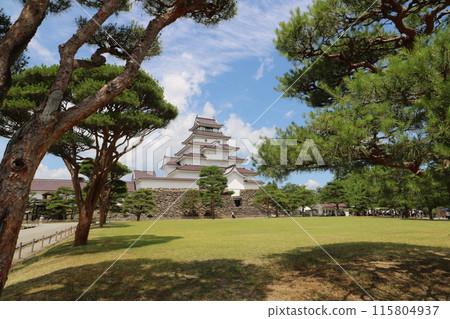 福島縣會津若松市的敦賀城堡 115804937