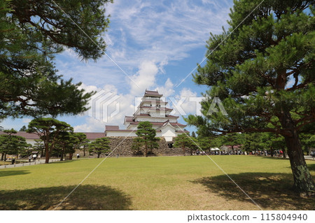 福島縣會津若松市的敦賀城堡 115804940
